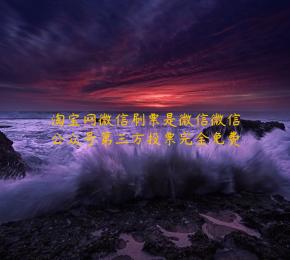 淘宝网微信刷票是微信微信公众号第三方投票完全免费
